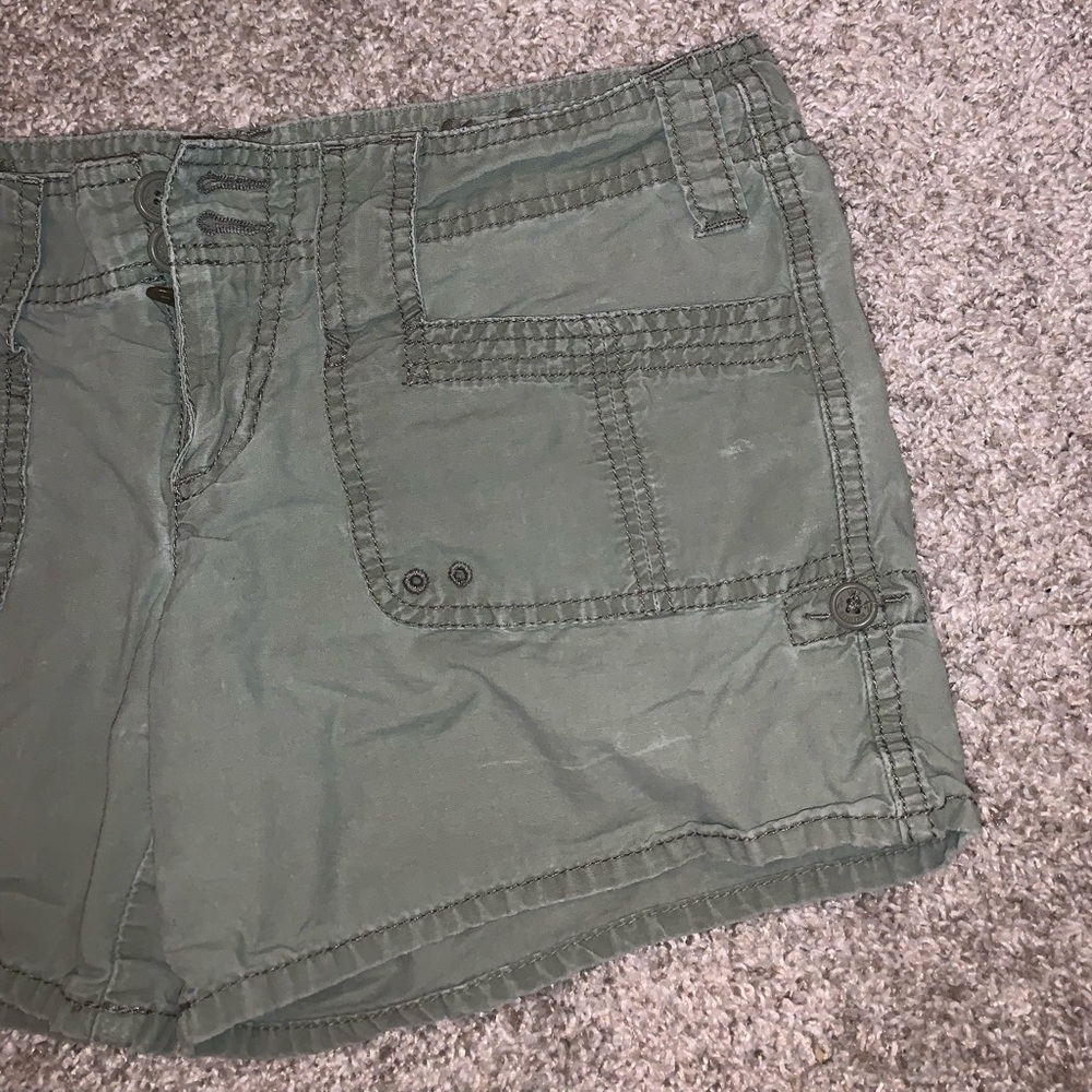 Hollister Jr Pacific Merchants Green Shorts size 3 - Picture 5 of 12